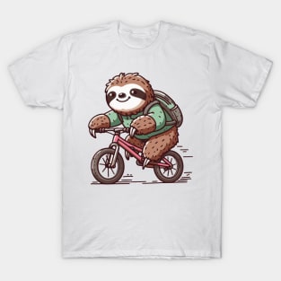 Sloth biking T-Shirt